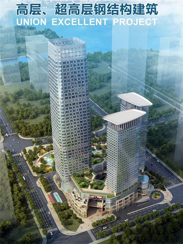 珠海中大金融大厦钢结构连廊工程 用钢量760吨