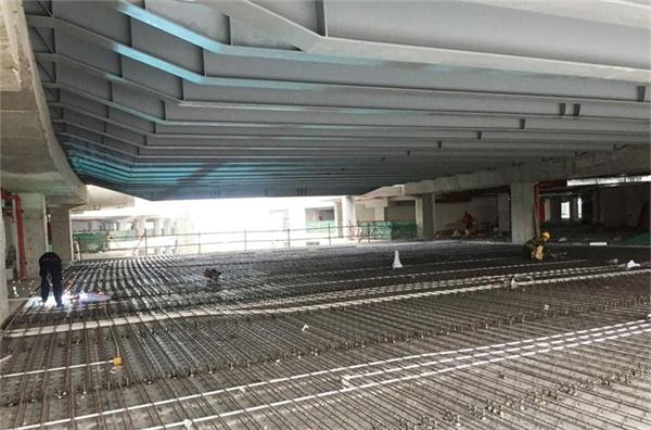 珠海中大金融大厦钢结构连廊工程 用钢量760吨